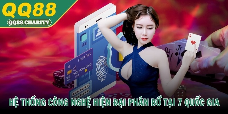 Ưu điểm nổi bật với hệ thống công nghệ hiện đại phân bổ tại 7 quốc gia